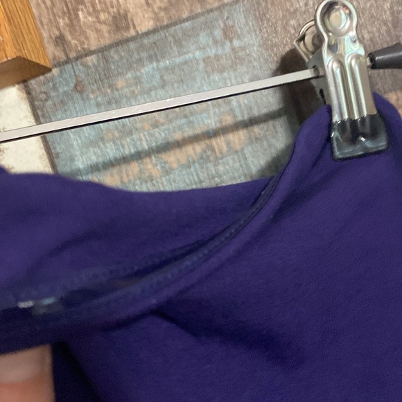 A new day navy strapless soft scrunchy side top - Picture 6 of 14